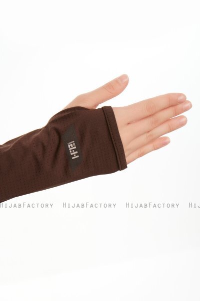 Bayda - Pro Sport Hijab Set Marrón