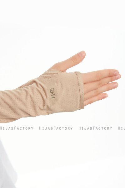 Bayda - Pro Sport Hijab Set Taupe Claro