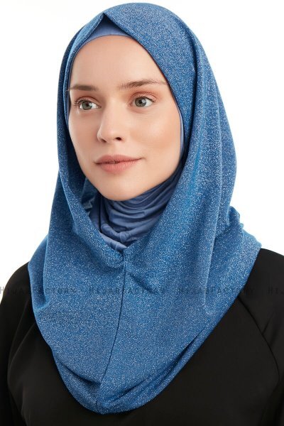 Taliah - Hijab One Piece Azul