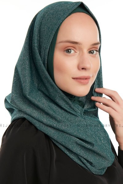 Taliah - Hijab One Piece Verde Oscuro