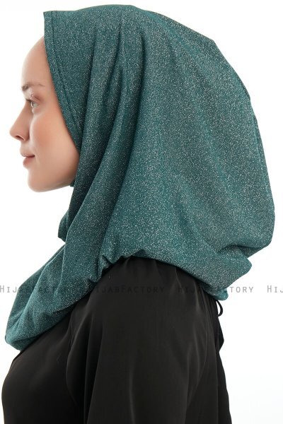 Taliah - Hijab One Piece Verde Oscuro