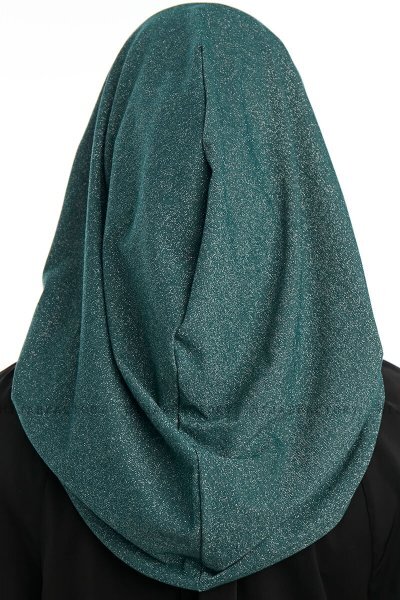 Taliah - Hijab One Piece Verde Oscuro