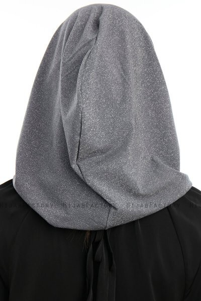 Taliah - Hijab One Piece Gris Oscuro