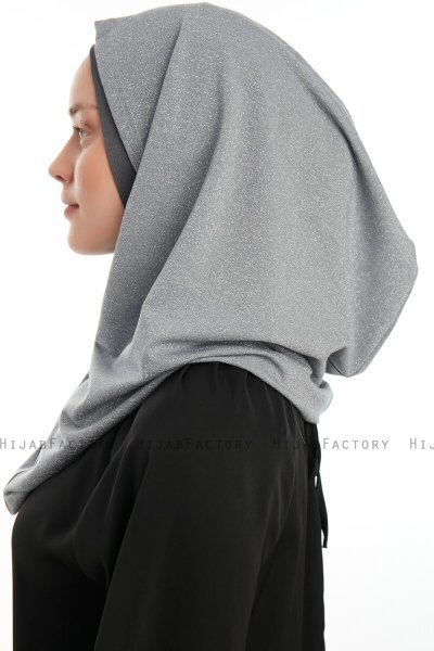 Taliah - Hijab One Piece Gris Claro