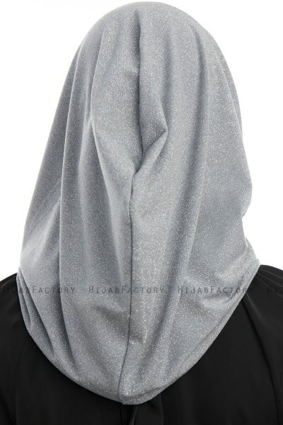 Taliah - Hijab One Piece Gris Claro