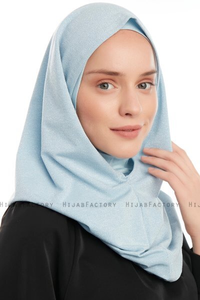 Taliah - Hijab One Piece Azul Claro