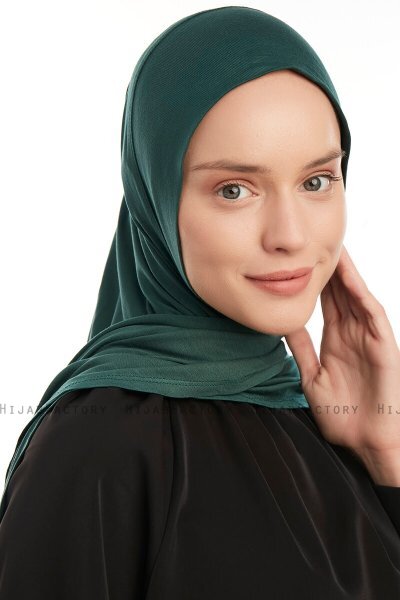 Vesile - Hijab One-Piece Verde Oscuro