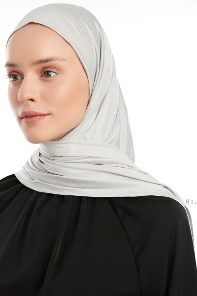Vesile - Hijab One-Piece Gris Claro