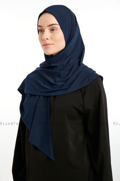 Nermin - Sandy Scarfs Hijab Azul Marino