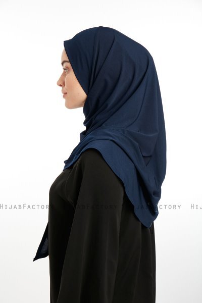 Nermin - Sandy Scarfs Hijab Azul Marino