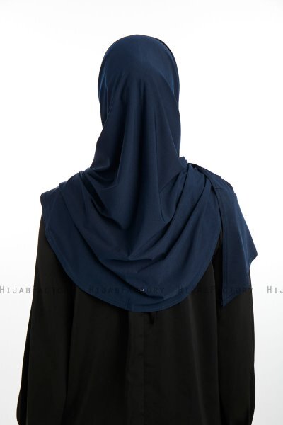 Nermin - Sandy Scarfs Hijab Azul Marino