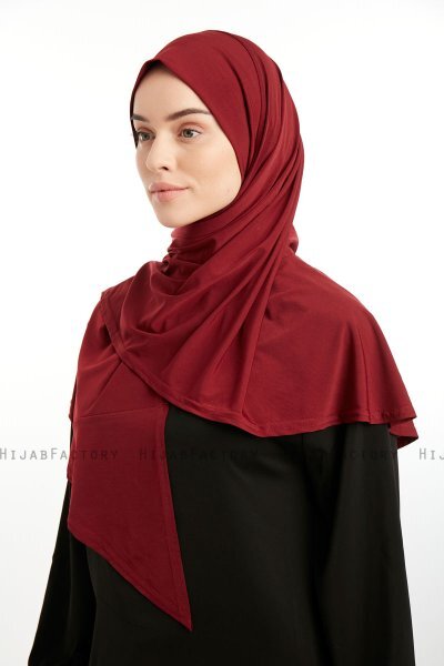 Nermin - Sandy Scarfs Hijab Burdeos