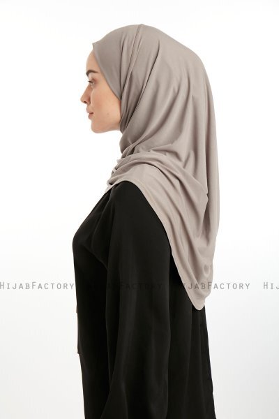 Nermin - Sandy Scarfs Hijab Taupe Oscuro