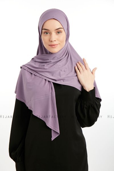 Nermin - Sandy Scarfs Hijab Morado Oscuro