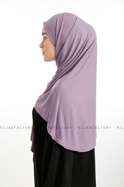 Nermin - Sandy Scarfs Hijab Morado Oscuro