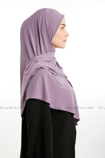 Nermin - Sandy Scarfs Hijab Morado Oscuro