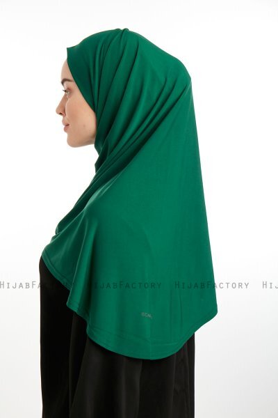 Nermin - Sandy Scarfs Hijab Verde Oscuro