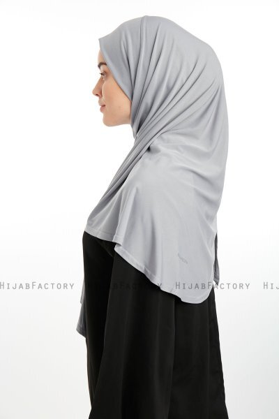 Nermin - Sandy Scarfs Hijab Gris Claro