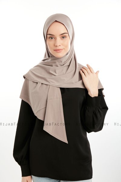 Nermin - Sandy Scarfs Hijab Piedra Gris