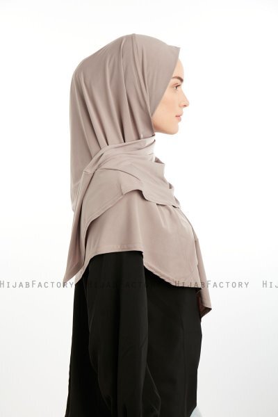 Nermin - Sandy Scarfs Hijab Piedra Gris