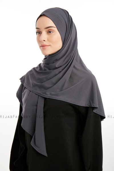 Nermin - Sandy Scarfs Hijab Antracita