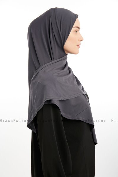 Nermin - Sandy Scarfs Hijab Antracita