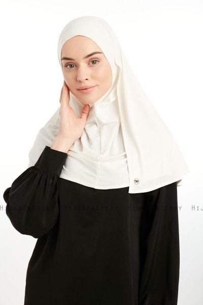 Ilay - Sandy Turban Hijab Crema
