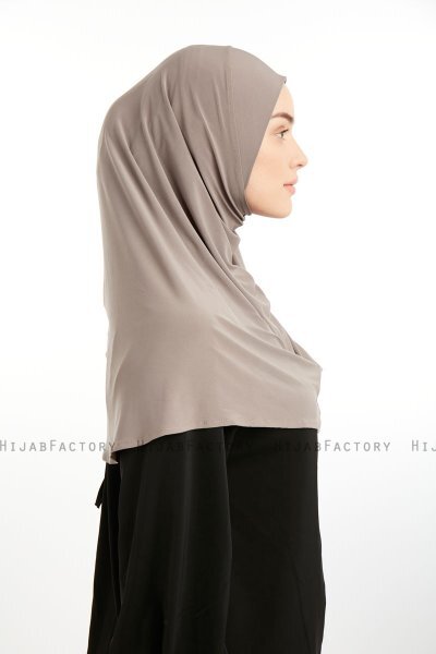 Ilay - Sandy Turban Hijab Taupe Oscuro