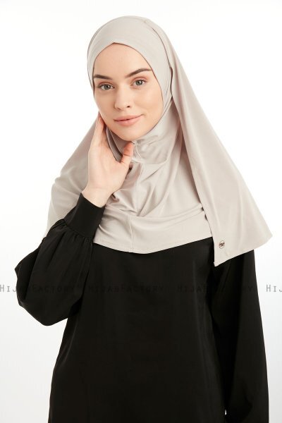 Ilay - Sandy Turban Hijab Taupe Claro