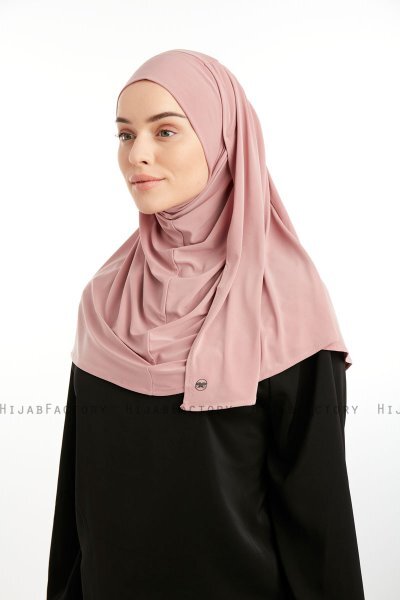 Ilay - Sandy Turban Hijab Rosa De Antaño