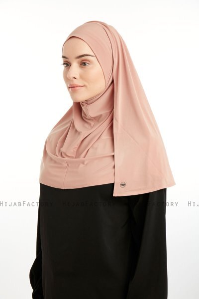 Ilay - Sandy Turban Hijab Salmón