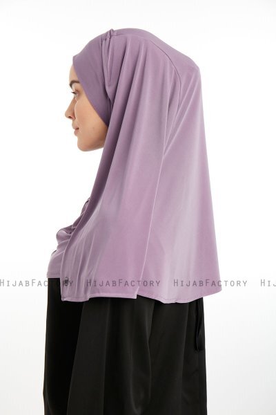 Ilay - Sandy Turban Hijab Morado Oscuro