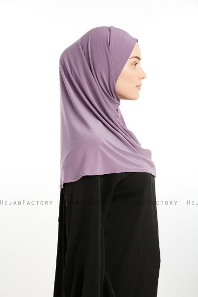 Ilay - Sandy Turban Hijab Morado Oscuro