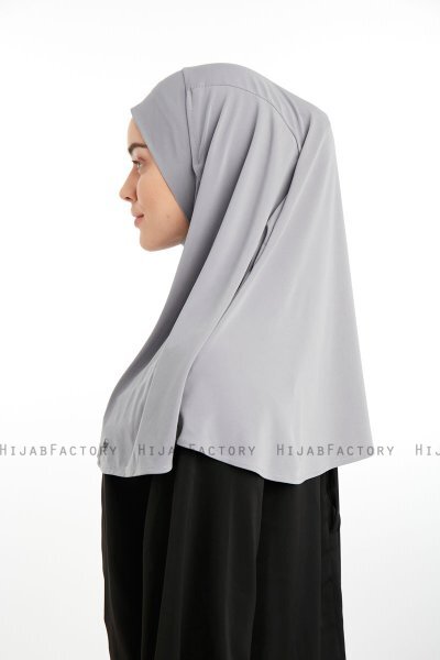 Ilay - Sandy Turban Hijab Gris Claro