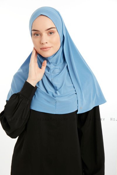 Ilay - Sandy Turban Hijab Indigo