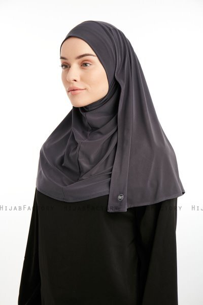 Ilay - Sandy Turban Hijab Antracita