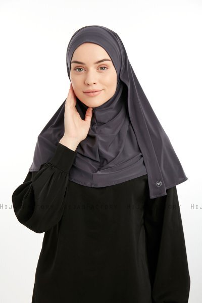 Ilay - Sandy Turban Hijab Antracita