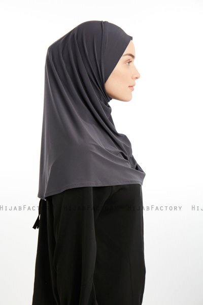 Ilay - Sandy Turban Hijab Antracita