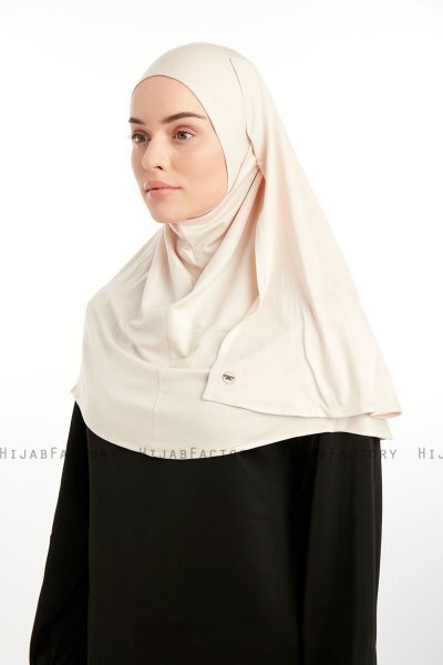 Feriha - Hijab Turban Viscosa Taupe Claro
