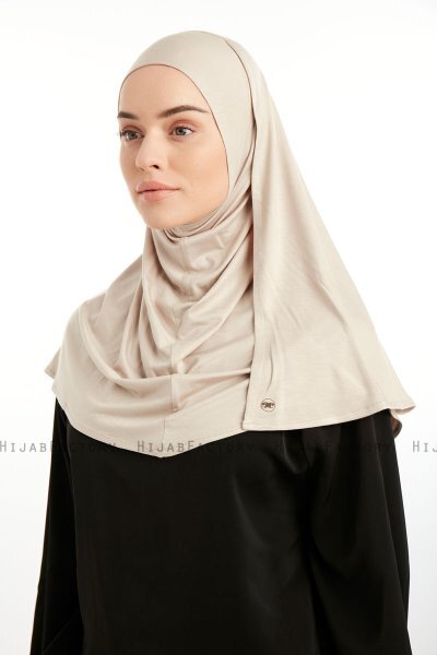 Feriha - Hijab Turban Viscosa Beige
