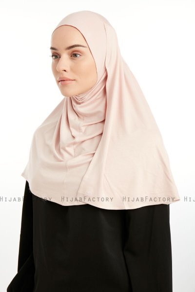 Feriha - Hijab Turban Viscosa Rosa De Antaño