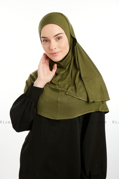 Feriha - Hijab Turban Viscosa Caqui