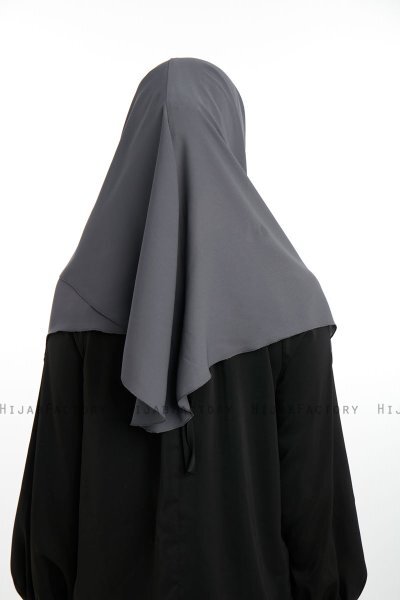 Bengi - Micro Krep Turban Hijab Antracita