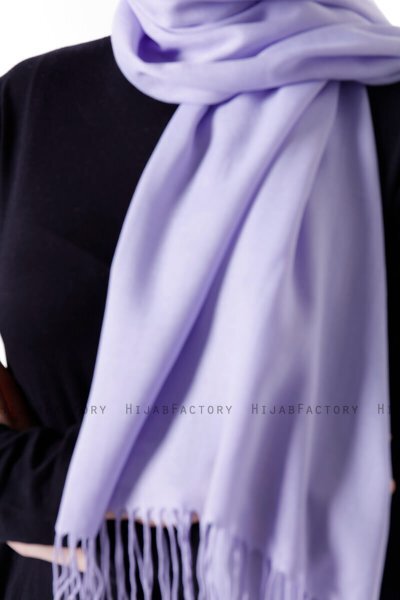 Demet - Hijab Pashmina Violeta Claro