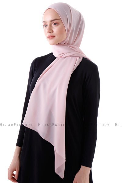 Hadise - Hijab Chiffon Rosa De Antaño