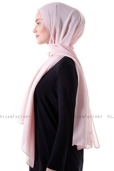 Hadise - Hijab Chiffon Rosa De Antaño