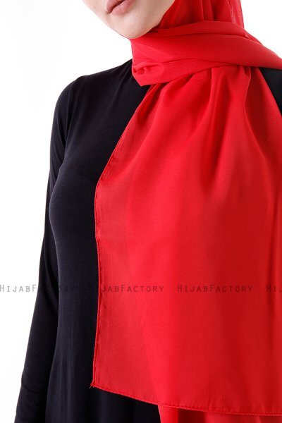 Hadise - Hijab Chiffon Frambuesa