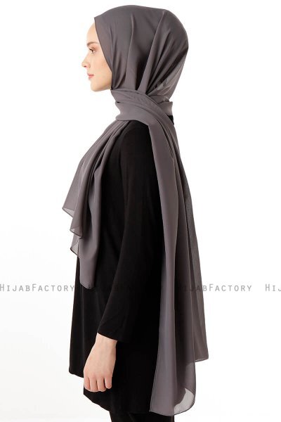 Hadise - Hijab Chiffon Antracita