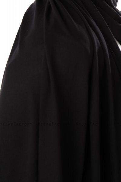 Neylan - Hijab Jersey Básico Negro