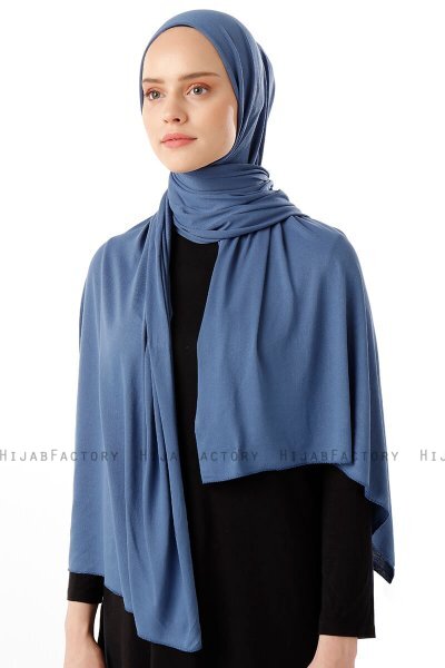 Neylan - Hijab Jersey Básico Indigo